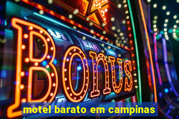 motel barato em campinas